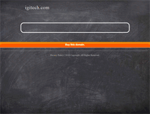 Tablet Screenshot of igitech.com